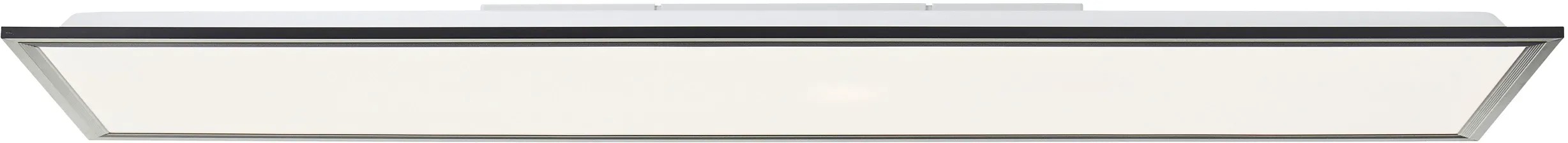 Černé, obdélníkové LED stropní svítidlo Briston, 100x25 cm, pro chodbu. Černé, obdélníkové LED stropní svítidlo Briston, 100x25 cm, pro chodbu.