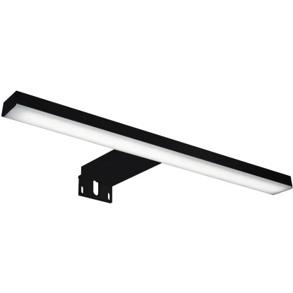 Maximus Zrcadlové LED svítidlo Esther, 6W, IP44, 4000K, černá, 28 cm Maximus Zrcadlové LED svítidlo Esther, 6W, IP44, 4000K, černá, 28 cm