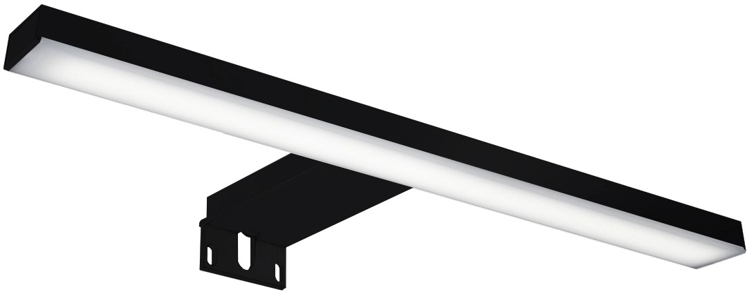 Maximus Zrcadlové LED svítidlo Esther, 6W, IP44, 4000K, černá, 28 cm Maximus Zrcadlové LED svítidlo Esther, 6W, IP44, 4000K, černá, 28 cm