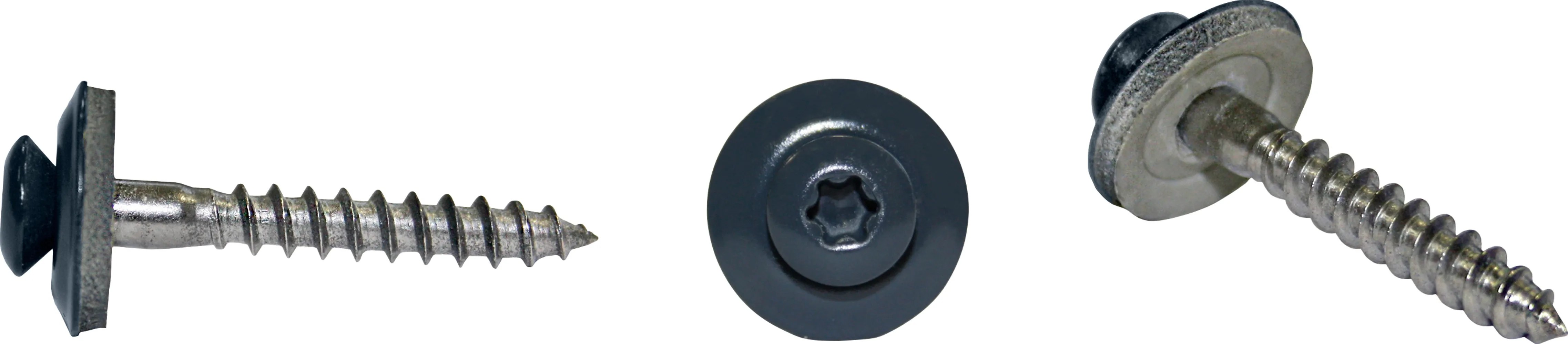 Sarei Klempířské šrouby, antracitová, pr. 4,5 x 35 mm, 25 ks Sarei Klempířské šrouby, antracitová, pr. 4,5 x 35 mm, 25 ks