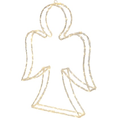 Akrylový anděl 3D 160 LED Akrylový anděl 3D 160 LED