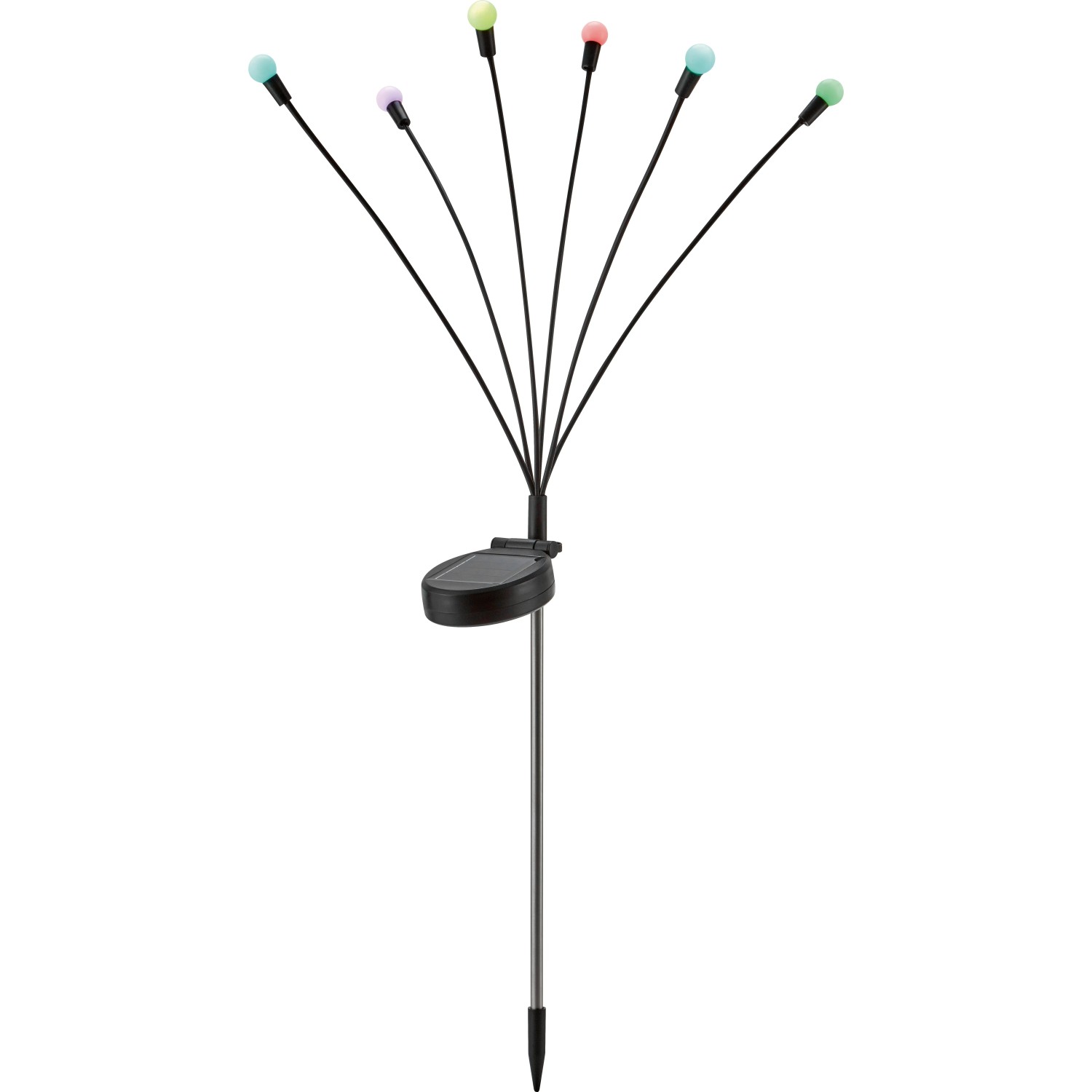 Dekorativní solární LED zápich světlušky, multicolour, IP44, 67 cm Dekorativní solární LED zápich světlušky, multicolour, IP44, 67 cm