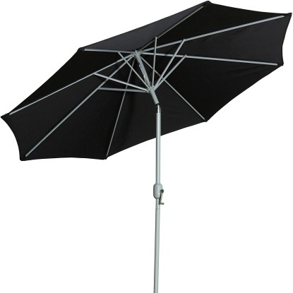 Gartenfreude Slunečník s 8 vzpěrami, antracitová, pr. 270 cm Gartenfreude Slunečník s 8 vzpěrami, antracitová, pr. 270 cm