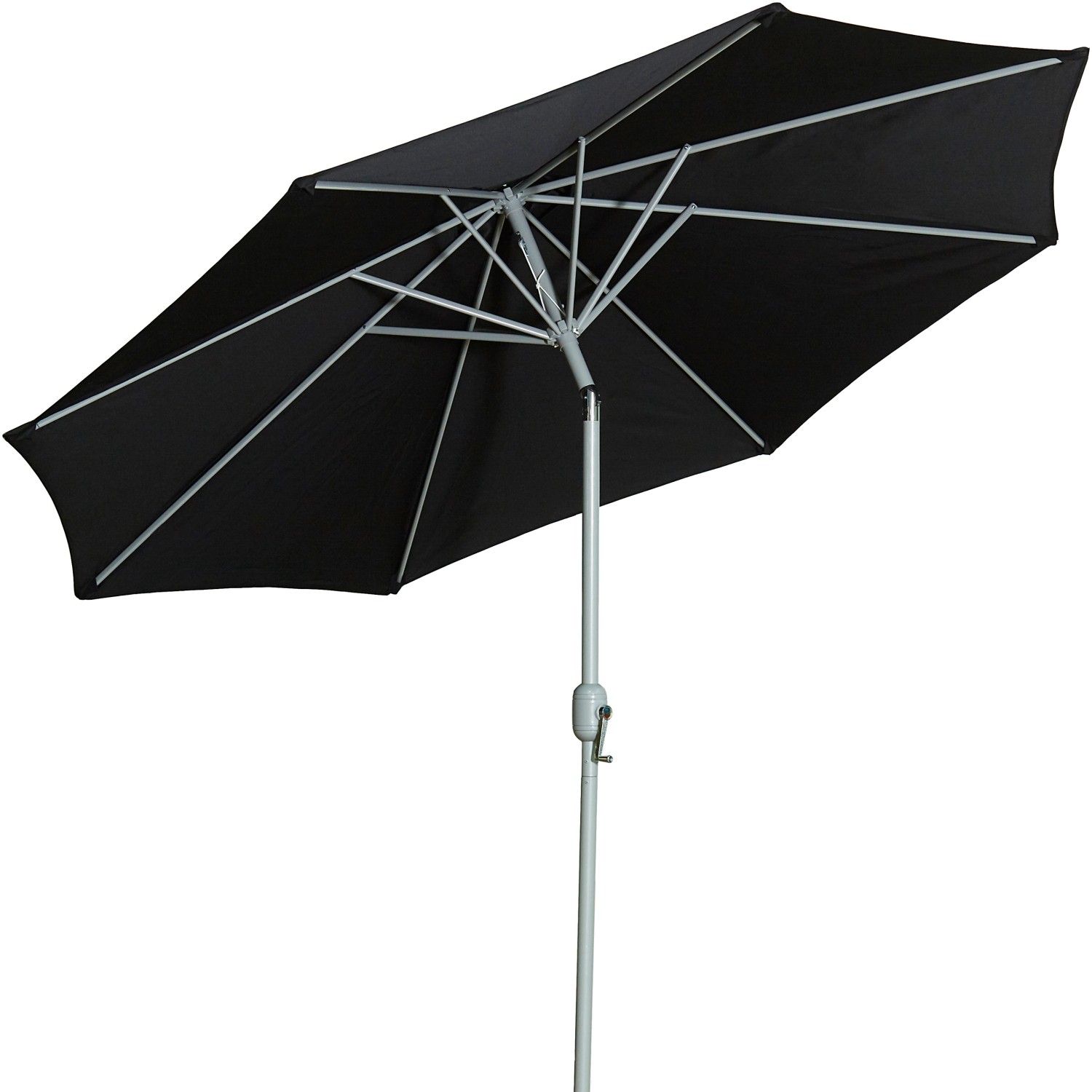 Gartenfreude Slunečník s 8 vzpěrami, antracitová, pr. 270 cm Gartenfreude Slunečník s 8 vzpěrami, antracitová, pr. 270 cm