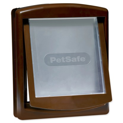 PetSafe Plastová kyvná dvířka pro psa Staywell, hnědá, 23,6 x 19,8 cm PetSafe Plastová kyvná dvířka pro psa Staywell, hnědá, 23,6 x 19,8 cm