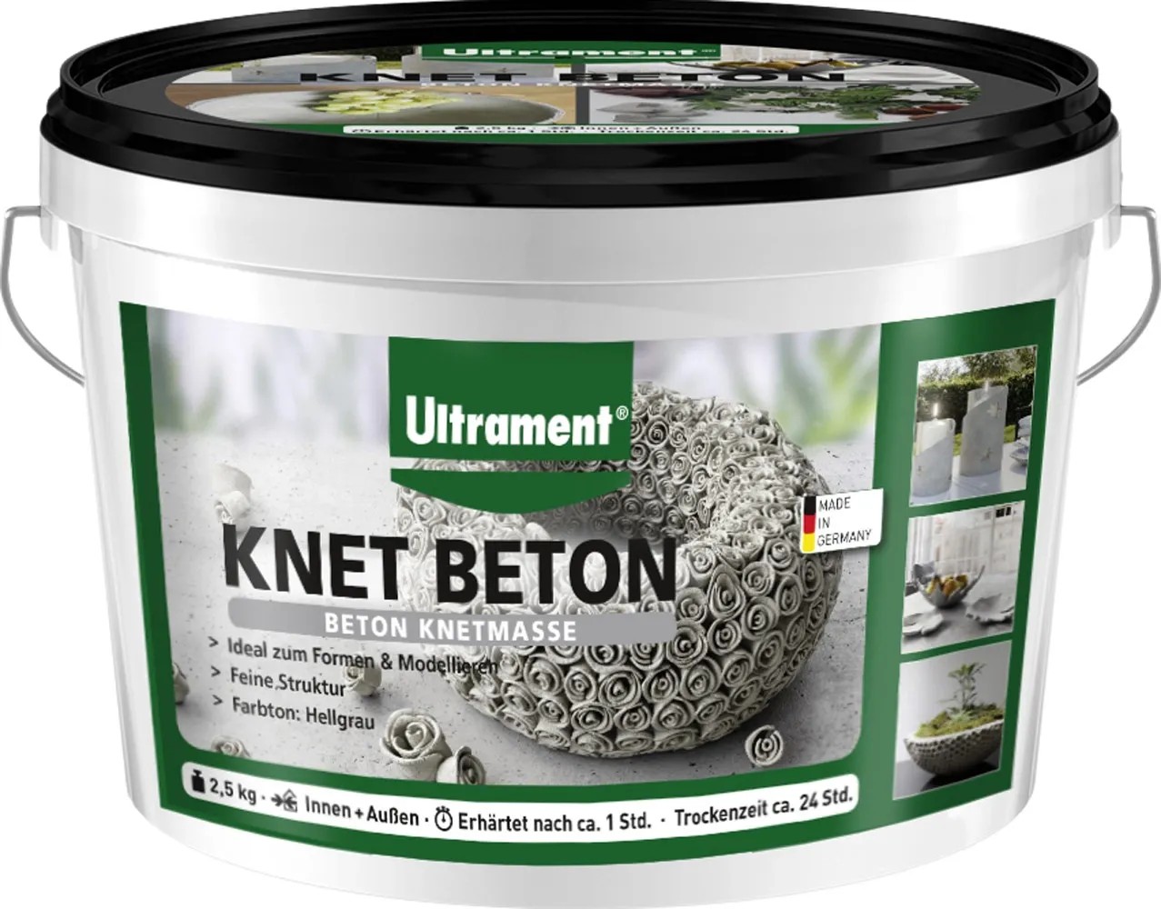 Ultrament Hnětací beton šedý 2,5 kg Ultrament Hnětací beton šedý 2,5 kg
