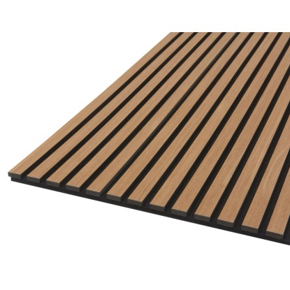 Fibrotech akustický panel dub olejovaný, MDF panel s dřevěnou dýhou pro zvukovou izolaci a design stěn. Fibrotech akustický panel dub olejovaný, MDF panel s dřevěnou dýhou pro zvukovou izolaci a design stěn.