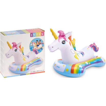 Intex Nafukovací jednorožec, 163 x 86 cm Intex Nafukovací jednorožec, 163 x 86 cm