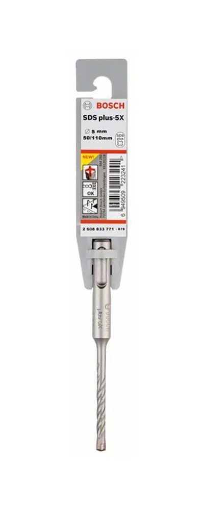 Bosch Vrták do zdiva a betonu SDS plus-5X ,5 x 50 x 110 mm Bosch Vrták do zdiva a betonu SDS plus-5X ,5 x 50 x 110 mm