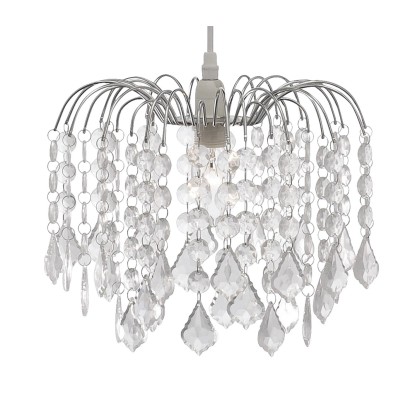 Just Light. Závěsné svítidlo Jelly, průhledná, pr. 26 x 120 cm Just Light. Závěsné svítidlo Jelly, průhledná, pr. 26 x 120 cm