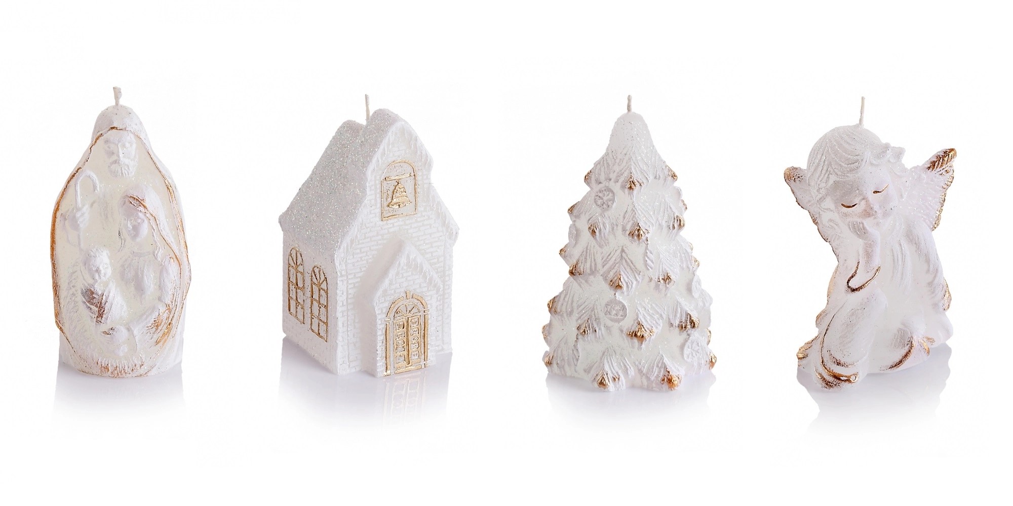 Bartek Candles Vánoční svíčka Holy Time různé druhy pr 6 x 7 cm