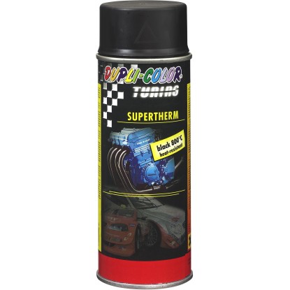 Dupli-Color TUNING Žáruvzdorná barva SUPERTHERM 800°C 400 ml, černá Dupli-Color TUNING Žáruvzdorná barva SUPERTHERM 800°C 400 ml, černá