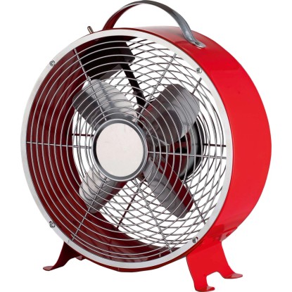 OBI Stolní ventilátor pr. 17,5 cm, červený OBI Stolní ventilátor pr. 17,5 cm, červený