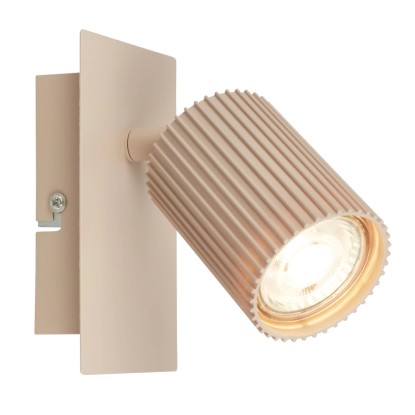 Brilo Bodové světlo IDA béžové 1 x GU10 max. 9 W, 130 x 80 x 90 mm Brilo Bodové světlo IDA béžové 1 x GU10 max. 9 W, 130 x 80 x 90 mm