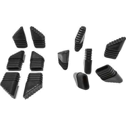 Krytky na nožičky pro balkonovou sestavu Davenport II hnědou, 12 ks Krytky na nožičky pro balkonovou sestavu Davenport II hnědou, 12 ks