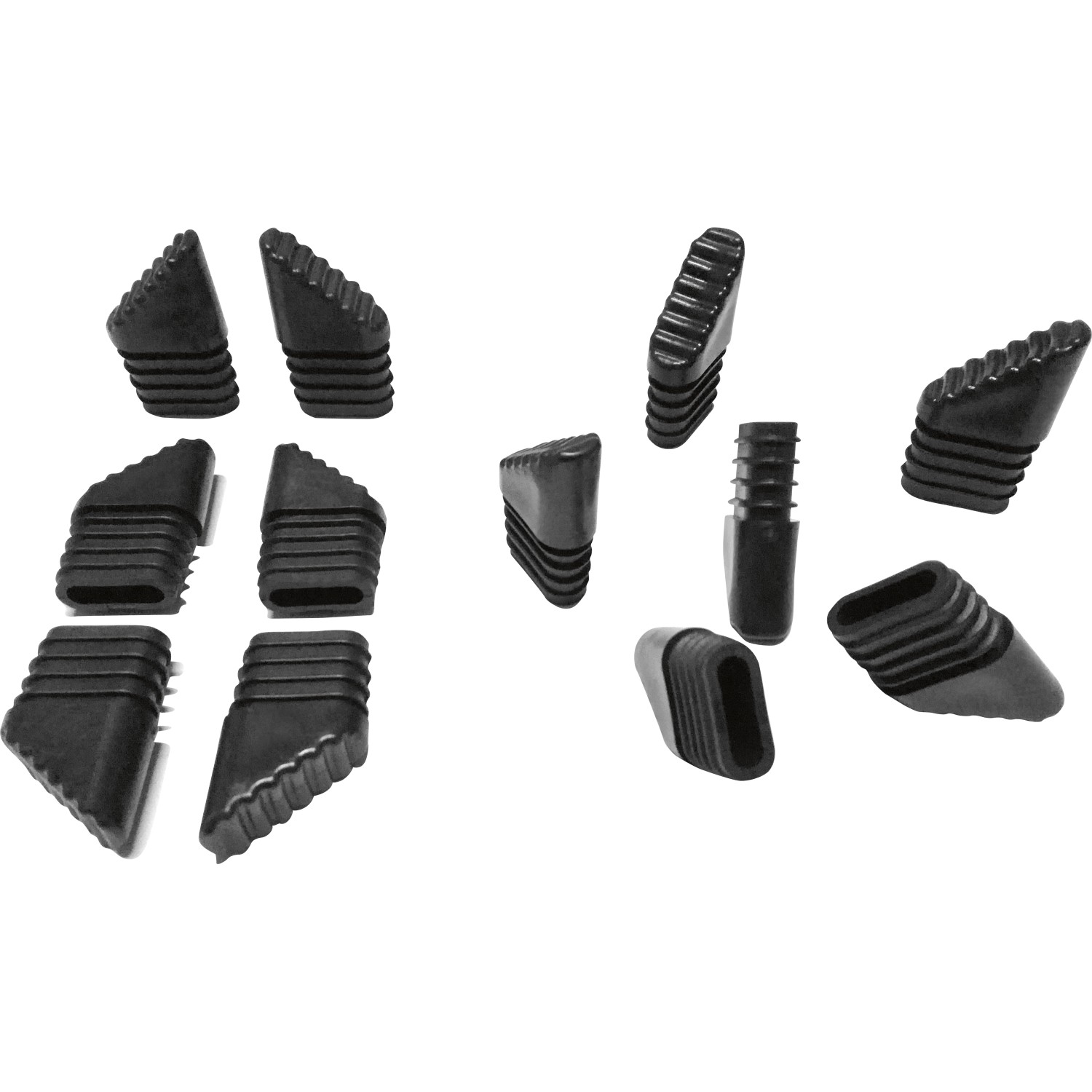 Krytky na nožičky pro balkonovou sestavu Davenport II hnědou, 12 ks Krytky na nožičky pro balkonovou sestavu Davenport II hnědou, 12 ks