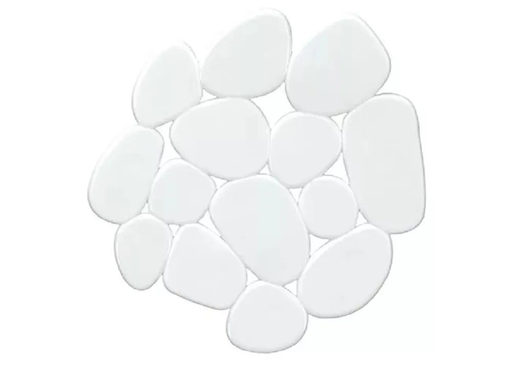 Kleine Wolke Dekorativní kamínky do vany Sassolino bílé 6 ks Kleine Wolke Dekorativní kamínky do vany Sassolino bílé 6 ks