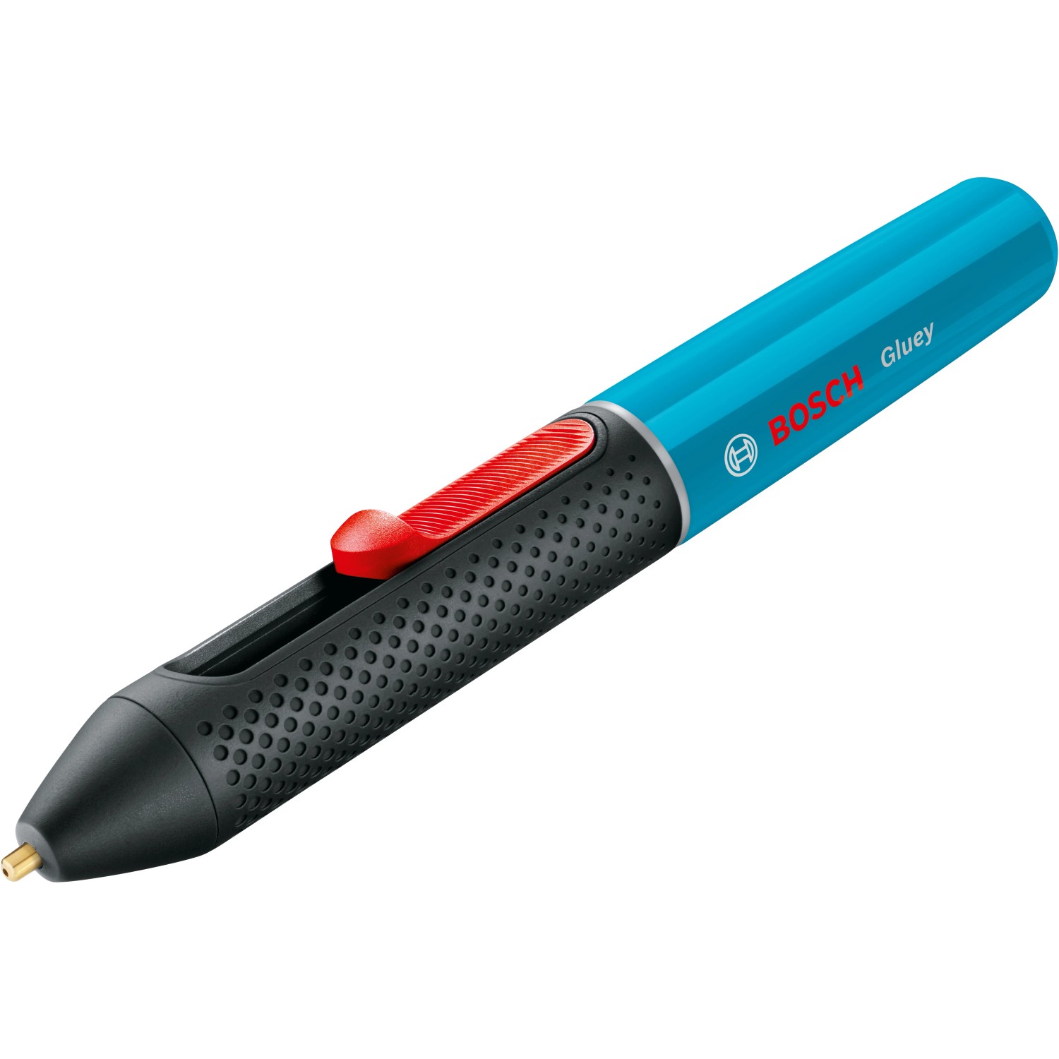 Bosch Gluey tavná lepicí pistole Lagoon Blue: Akumulátorová lepicí pistole pro řemeslné projekty. Bosch Gluey tavná lepicí pistole Lagoon Blue: Akumulátorová lepicí pistole pro řemeslné projekty.