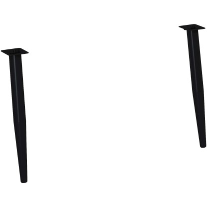 Maximus Dřevěné nožičky Tall, černá, 38 cm, 2 ks Maximus Dřevěné nožičky Tall, černá, 38 cm, 2 ks