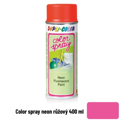 DUPLI-COLOR Fluorescentní barva ve spreji COLOR SPECIAL neonová růžová 400 ml DUPLI-COLOR Fluorescentní barva ve spreji COLOR SPECIAL neonová růžová 400 ml