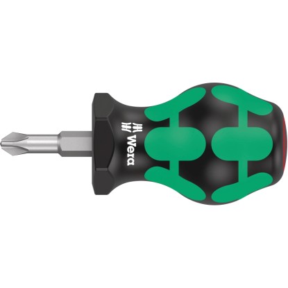 Wera Křížový šroubovák na karburátory 350 Stubby, PH2 x 25 mm Wera Křížový šroubovák na karburátory 350 Stubby, PH2 x 25 mm