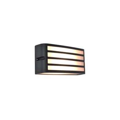 Lutec Venkovní nástěnná lampa ZEBRA E27, max. 25 W, tm.šedá, 90 x 220 x 110 mm Lutec Venkovní nástěnná lampa ZEBRA E27, max. 25 W, tm.šedá, 90 x 220 x 110 mm