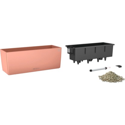 Lechuza Balconera Color 50 korálově červený truhlík s vnitřní vložkou a zavlažovacím systémem. Lechuza Balconera Color 50 korálově červený truhlík s vnitřní vložkou a zavlažovacím systémem.