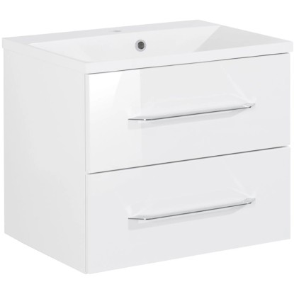 Fackelmann Umyvadlová sestava B.clever, bílá, 60 cm Fackelmann Umyvadlová sestava B.clever, bílá, 60 cm