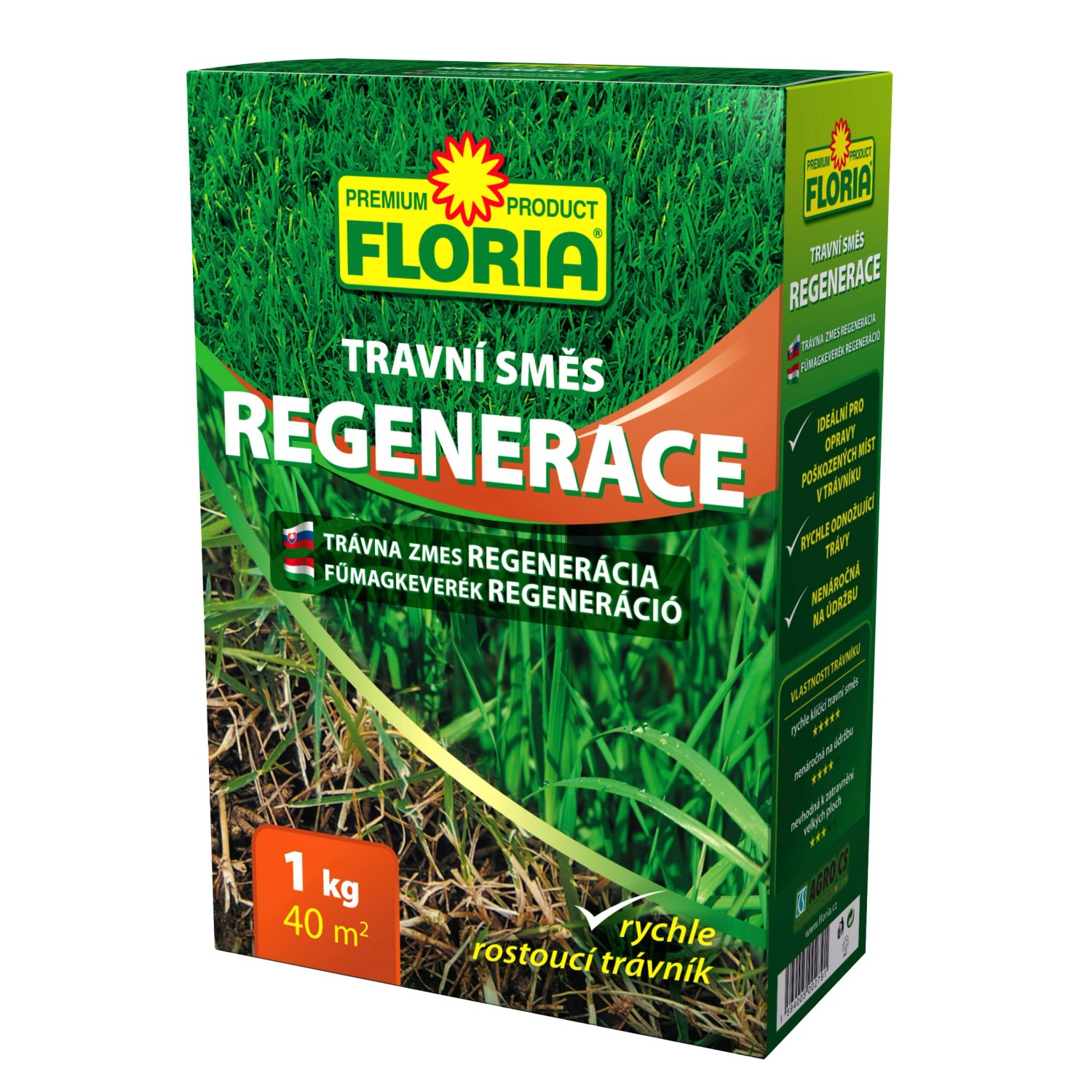 FLORIA Travní směs REGENERACE 1 kg FLORIA Travní směs REGENERACE 1 kg
