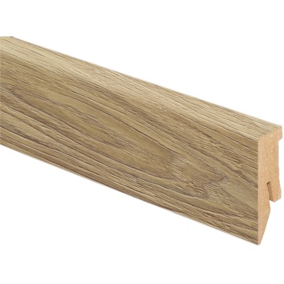 Soklová lišta dub 50 mm x 18 mm x 2600 mm Soklová lišta dub 50 mm x 18 mm x 2600 mm