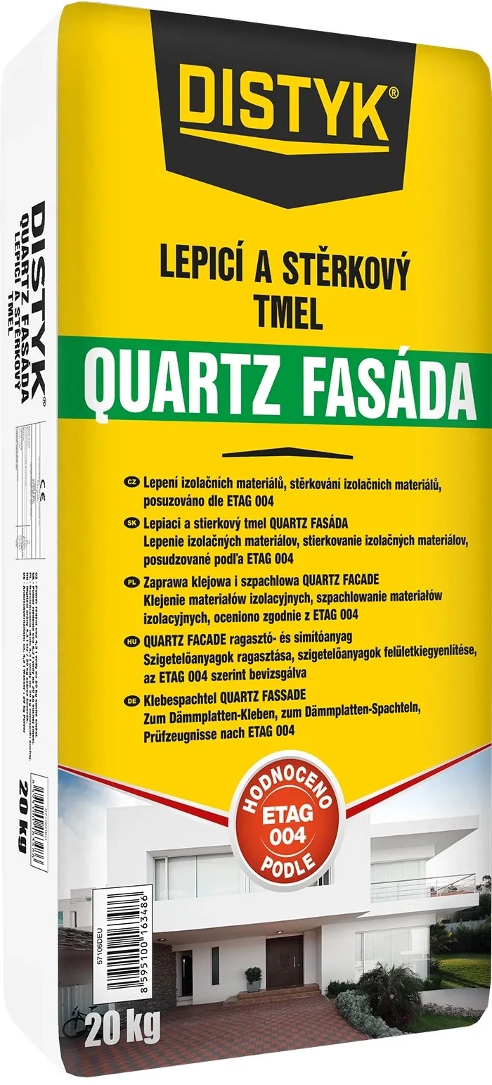 Den Braven Distyk Lepící a stěrkový tmel Quartz fasáda 20 kg Den Braven Distyk Lepící a stěrkový tmel Quartz fasáda 20 kg