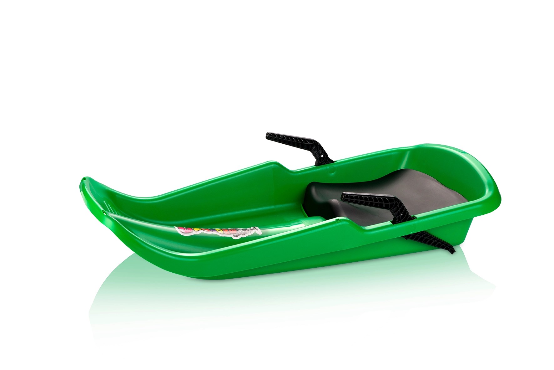 Plastový bob Cyclone zelený Plastový bob Cyclone zelený