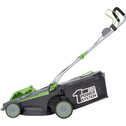 LUX-TOOLS Akumulátorová sekačka A-RM-2x20/37 set s bateriemi, šířka záběru 37 cm. LUX-TOOLS Akumulátorová sekačka A-RM-2x20/37 set s bateriemi, šířka záběru 37 cm.