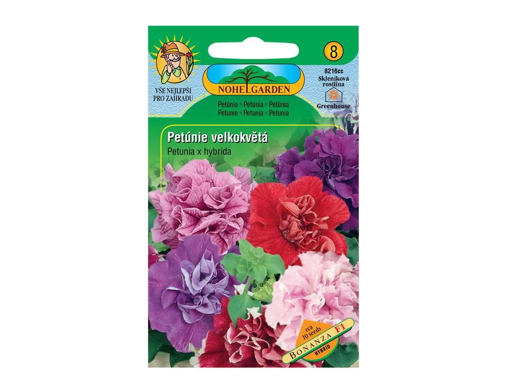 Nohel Garden Petunie plnokvětá BONANZA F1 - hybrid, směs Nohel Garden Petunie plnokvětá BONANZA F1 - hybrid, směs