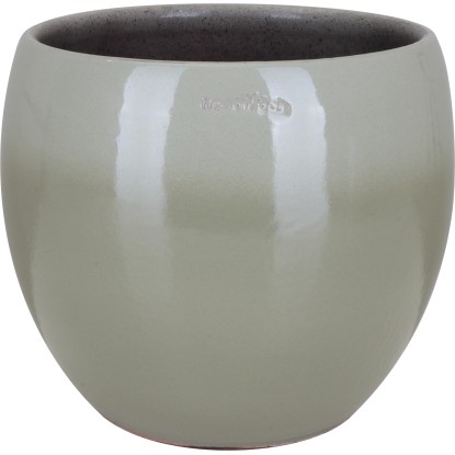 A.H.G. Keramický květináč Luxa, glazovaná šalvějová, pr. 24 x 23 cm A.H.G. Keramický květináč Luxa, glazovaná šalvějová, pr. 24 x 23 cm