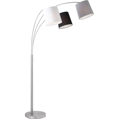 SellTec Stojací lampa Melvin, 3xE27, ocelová, 100 x 70 x 190 cm SellTec Stojací lampa Melvin, 3xE27, ocelová, 100 x 70 x 190 cm