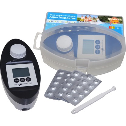 Summer Fun El. profesionální přístroj pro měření vody Aqua Inspector chlor/pH Summer Fun El. profesionální přístroj pro měření vody Aqua Inspector chlor/pH