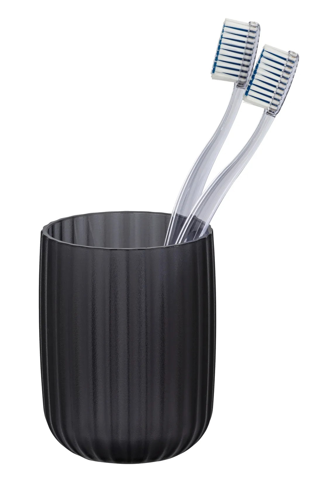 Wenko Kelímek na zubní kartáčky Agropoli plastový, šedá, 7,5 x 10 x 7,5 cm Wenko Kelímek na zubní kartáčky Agropoli plastový, šedá, 7,5 x 10 x 7,5 cm
