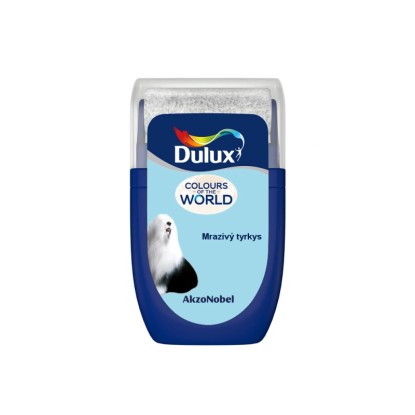 Dulux Tester, interiérová barva Colours Of The World mrazivý tyrkys 30 ml Dulux Tester, interiérová barva Colours Of The World mrazivý tyrkys 30 ml