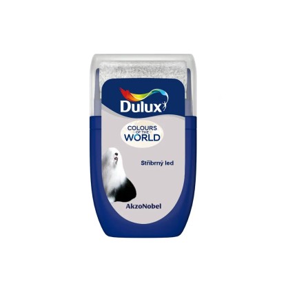 Dulux Tester, interiérová barva Colours Of The World stříbrný led 30 ml Dulux Tester, interiérová barva Colours Of The World stříbrný led 30 ml