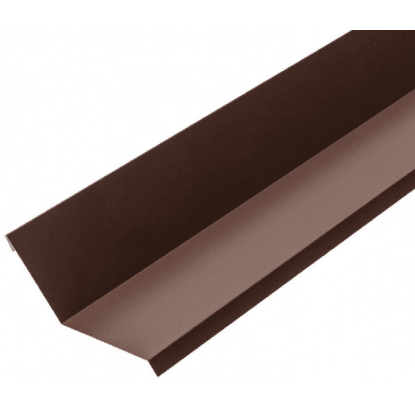 COVERNIT Lemování ke zdi CLASSIC vrchní RAL 8017 hnědé 2000 x 85/93 mm COVERNIT Lemování ke zdi CLASSIC vrchní RAL 8017 hnědé 2000 x 85/93 mm