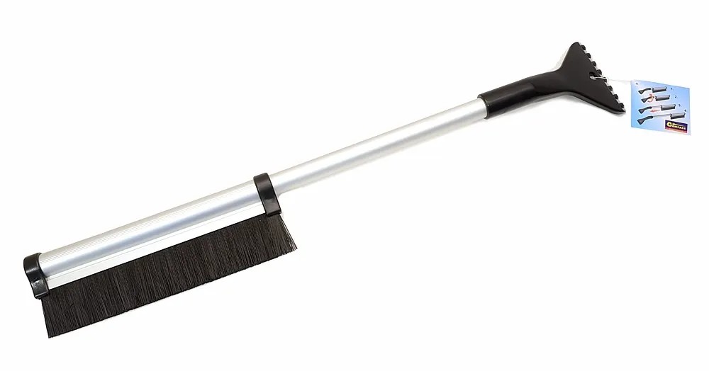 COMPASS Škrabka s košťátkem ALU teleskopická 44 - 66cm COMPASS Škrabka s košťátkem ALU teleskopická 44 - 66cm