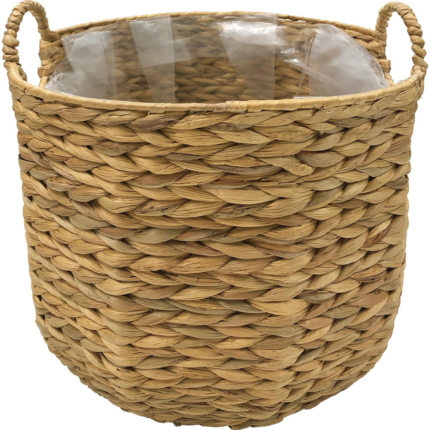 Košík z vodního hyacintu průměr 28 cm x 25 cm přírodní Košík z vodního hyacintu průměr 28 cm x 25 cm přírodní