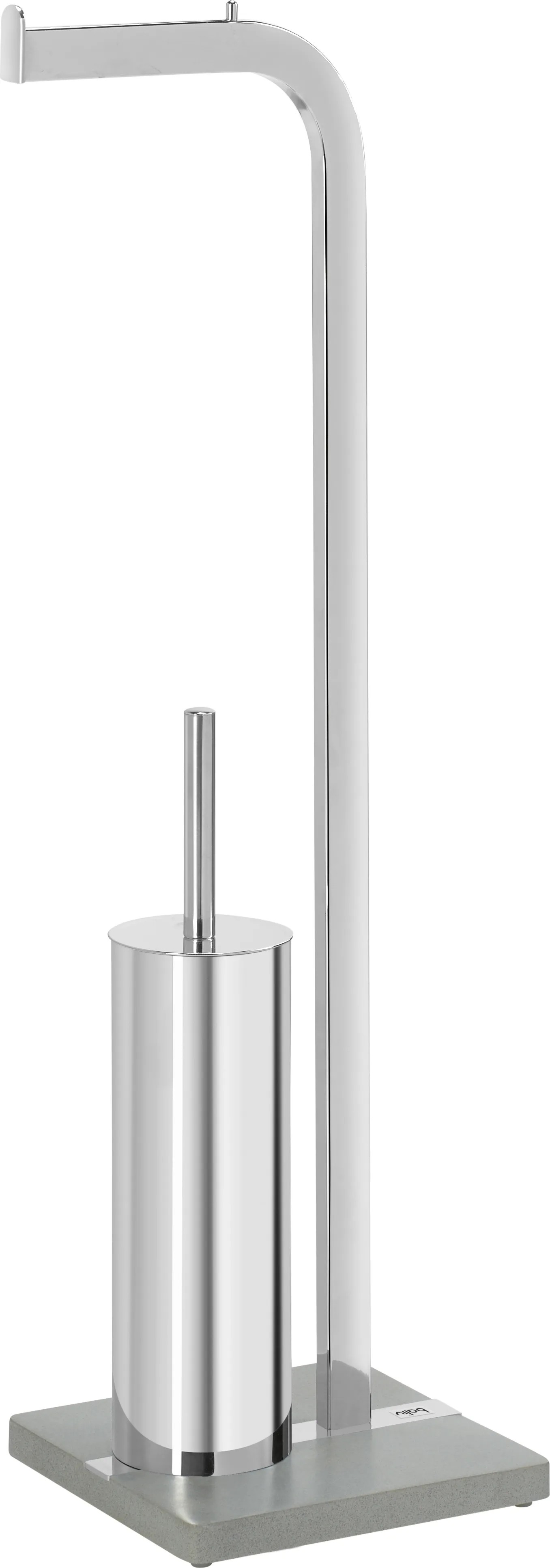 baliv Souprava WC štětky s držákem papíru, chromovaná, 73,3 x 20 x 26 cm baliv Souprava WC štětky s držákem papíru, chromovaná, 73,3 x 20 x 26 cm