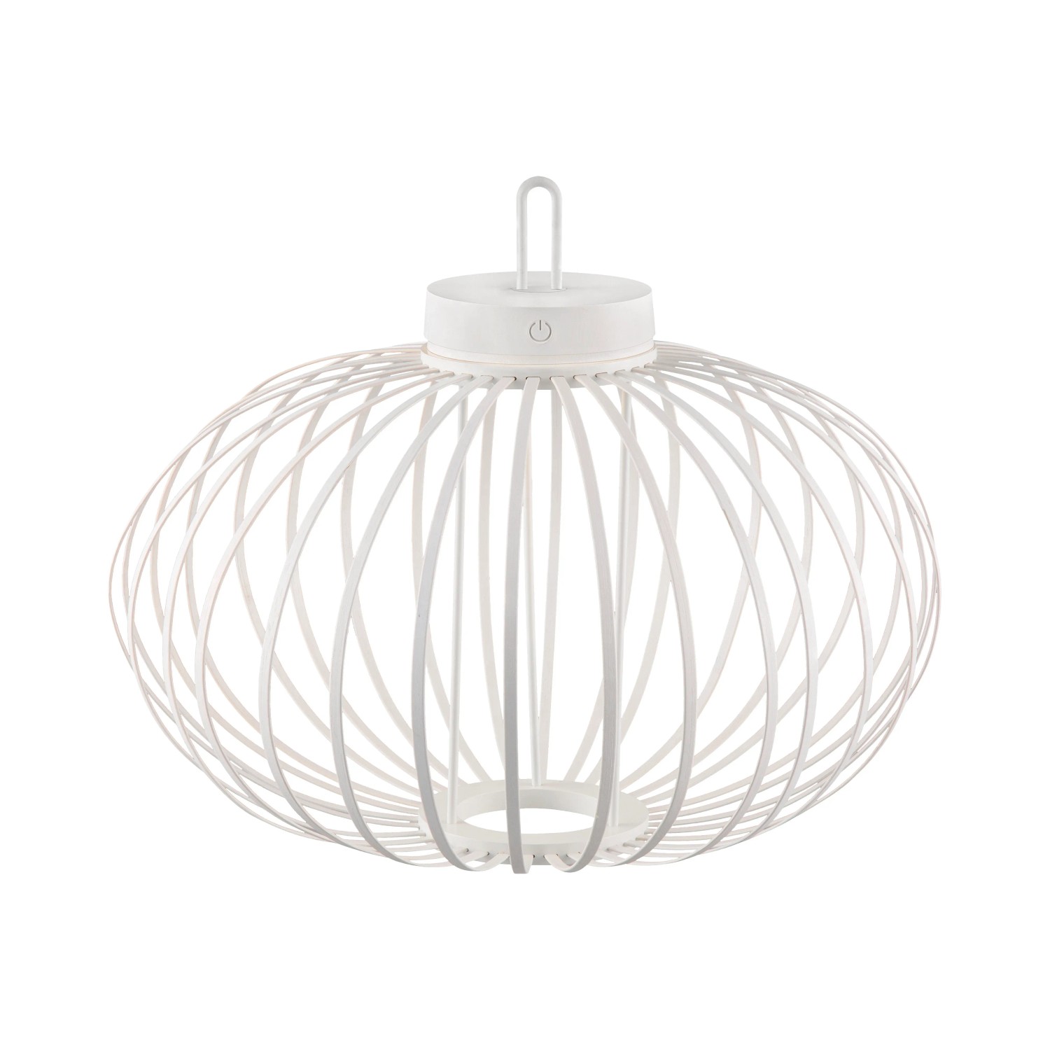 Just Light. Nabíjecí závěsné/stolní LED svítidlo Akuba IP44 bílá pr. 46 x 37 cm Just Light. Nabíjecí závěsné/stolní LED svítidlo Akuba IP44 bílá pr. 46 x 37 cm