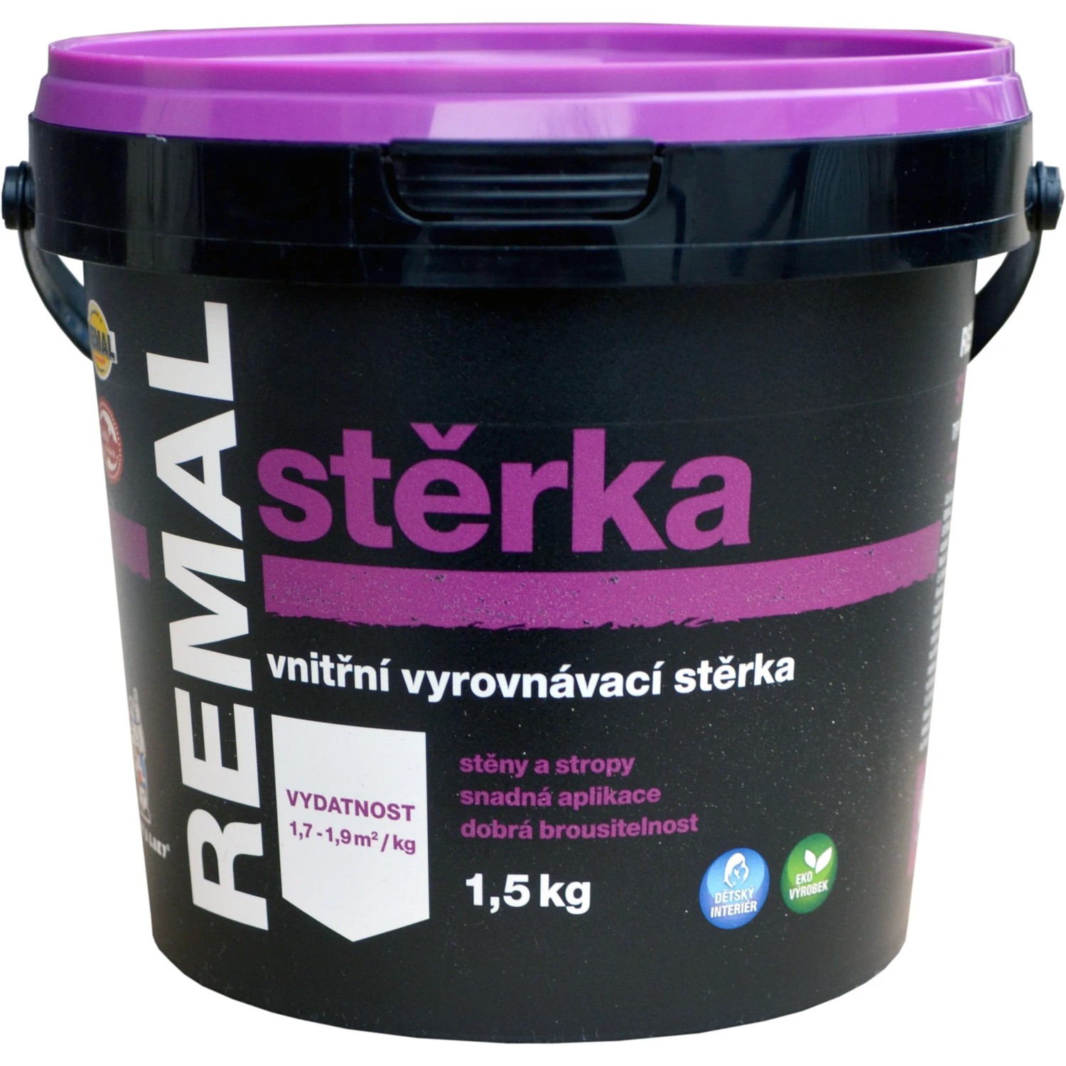REMAL Vnitřní vyrovnávací stěrka 1,5 kg REMAL Vnitřní vyrovnávací stěrka 1,5 kg