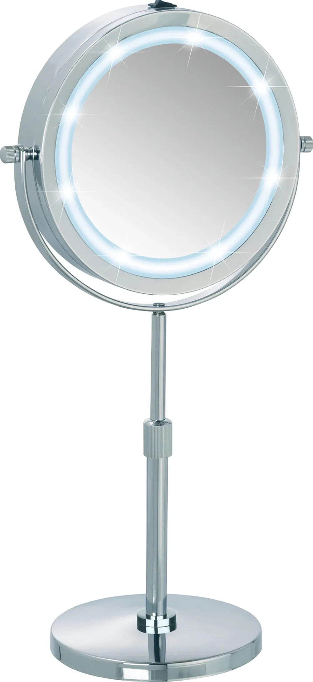 Wenko Kosmetické stojací zrcadlo s LED osvětlením Lumi Wenko Kosmetické stojací zrcadlo s LED osvětlením Lumi