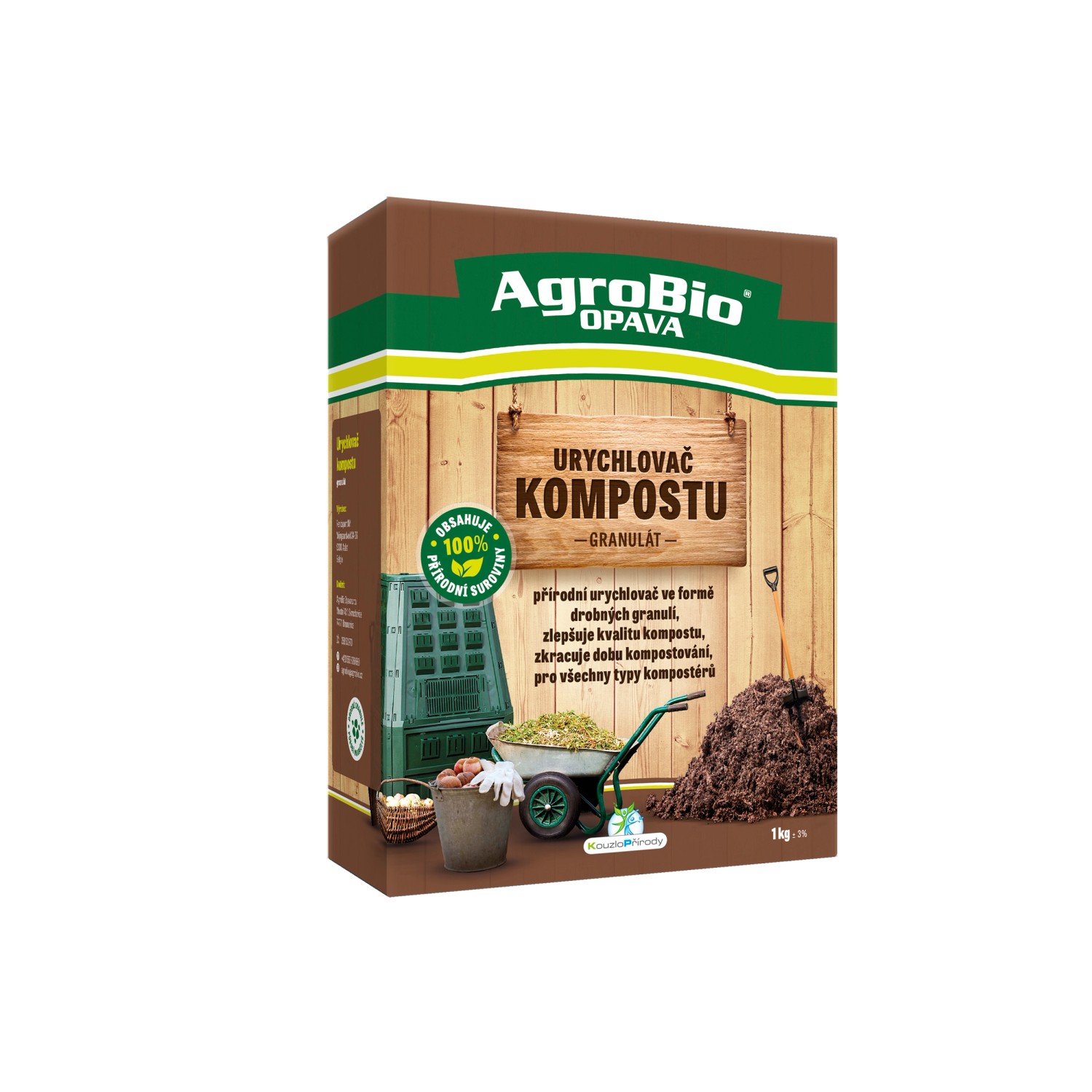 AgroBio Opava Urychlovač kompostu granulát 1 kg koupit v OBI