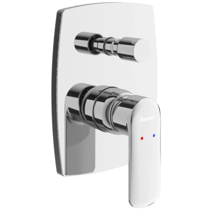 RAVAK Podomítková vanová/sprchová baterie Uni UN 061.00CR.O2, 2cestná, chrom RAVAK Podomítková vanová/sprchová baterie Uni UN 061.00CR.O2, 2cestná, chrom