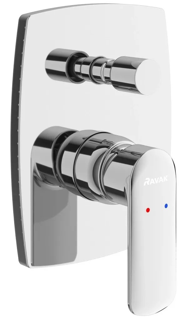 RAVAK Podomítková vanová/sprchová baterie Uni UN 061.00CR.O2, 2cestná, chrom RAVAK Podomítková vanová/sprchová baterie Uni UN 061.00CR.O2, 2cestná, chrom